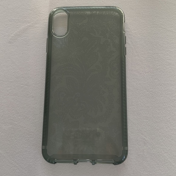 NEW Tech 21 Liberty London Pure iPhone XS Max Light Khaki Grosvenor Phone Case - Picture 4 of 11